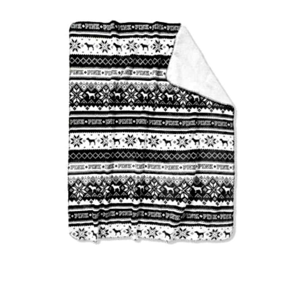 Victoria Secret PINK Winter Sherpa Blanket